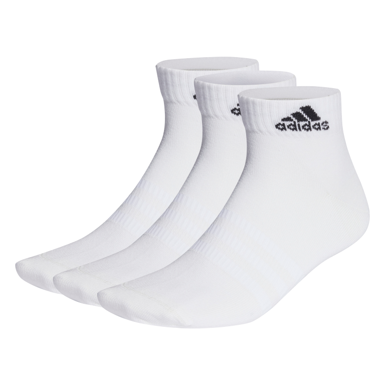 Thin and Light Ankle Socks 3 Pairs KL / White/Black