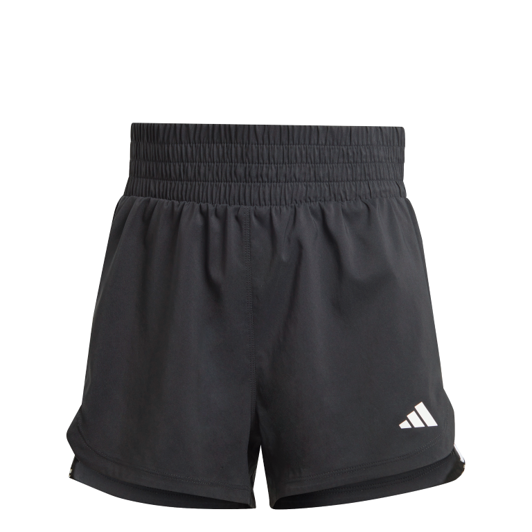 Pacer Training 3-Stripes Woven High-Rise Shorts 2XL3 / Black/White