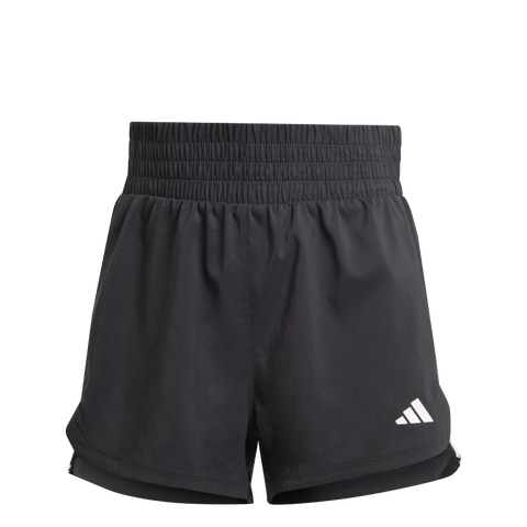 Pacer Training 3-Stripes Woven High-Rise Shorts 2XL3 / Black/White