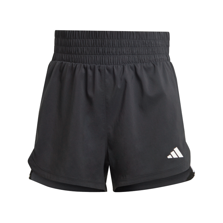 Pacer Training 3-Stripes Woven High-Rise Shorts 2XL3 / Black/White