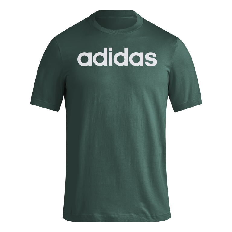 Essentials Single Jersey Linear Embroidered Logo T-Shirt 2XL / Collegiate Green