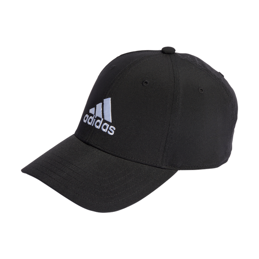 Embroidered Logo Lightweight Baseball Cap OSFC / Black/White