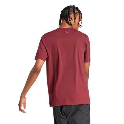 Essentials Single Jersey Big Logo T-Shirt 2XL / Shadow Red