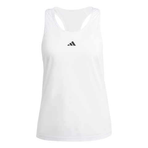 Train Essentials Minimal Branding Racerback Tank Top 2XL / White