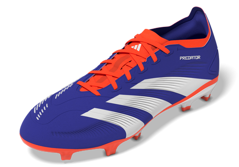 Predator League Firm Ground Boots 4 / Lucid Blue/Ftwr White/Solar Red