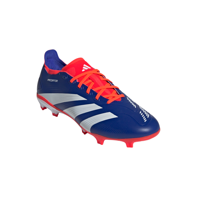 Predator League Firm Ground Boots 4 / Lucid Blue/Ftwr White/Solar Red