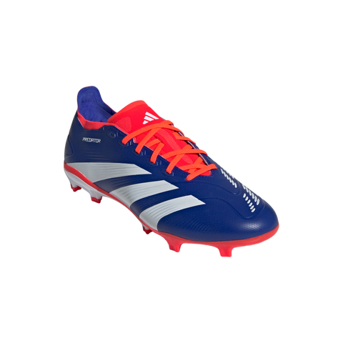 Predator League Firm Ground Boots 4 / Lucid Blue/Ftwr White/Solar Red