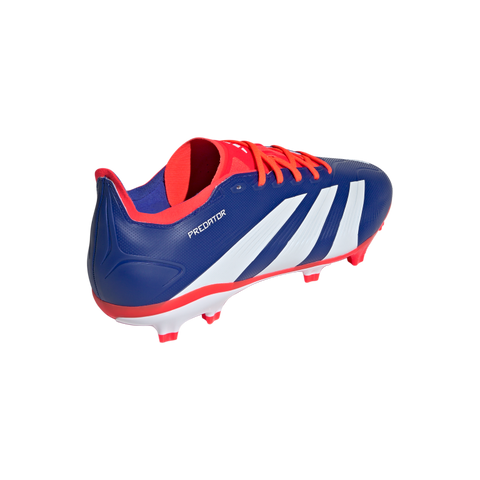 Predator League Firm Ground Boots 4 / Lucid Blue/Ftwr White/Solar Red