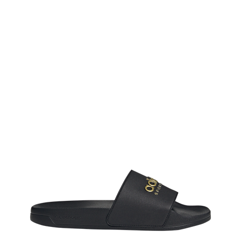 Adilette Shower Slides 4 / Core Black/Core Black/Matte Gold