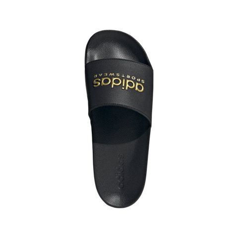 Adilette Shower Slides 4 / Core Black/Core Black/Matte Gold