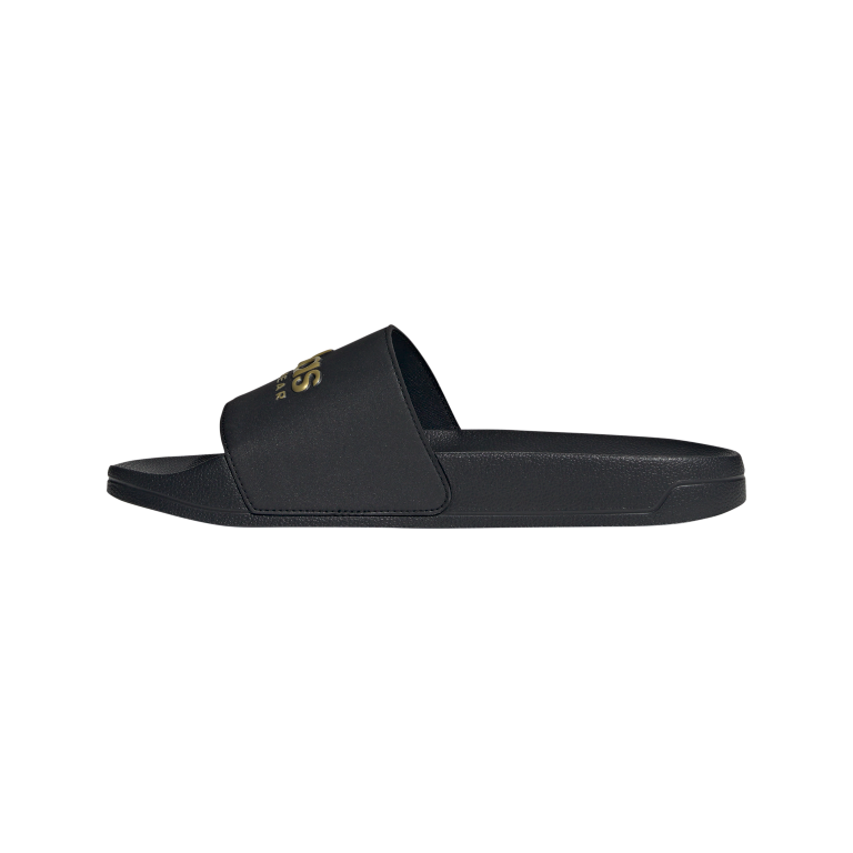 Adilette Shower Slides 4 / Core Black/Core Black/Matte Gold