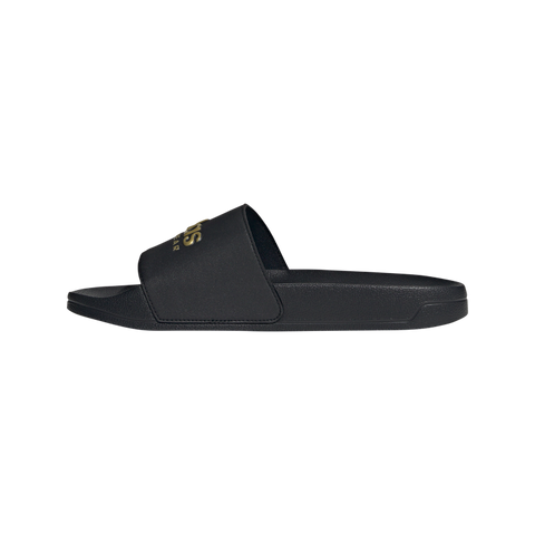 Adilette Shower Slides 4 / Core Black/Core Black/Matte Gold