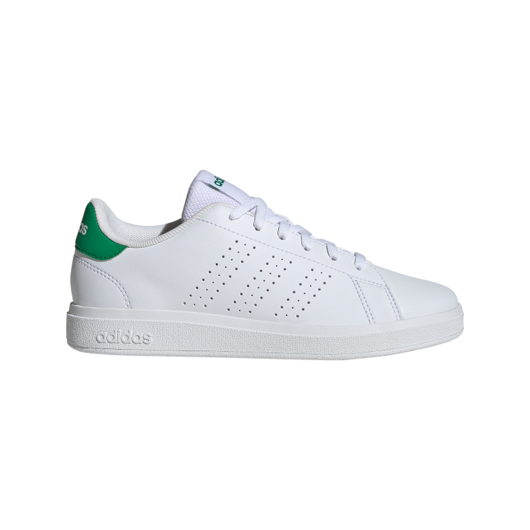 Advantage Base 2.0 Shoes Kids 4 / Ftwr White/Ftwr White/Green