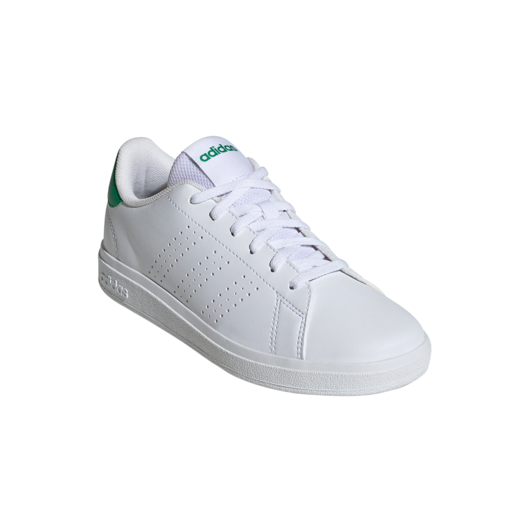 Advantage Base 2.0 Shoes Kids 4 / Ftwr White/Ftwr White/Green