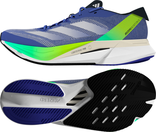 Adizero Boston 12 Shoes 4 / Cobalt Blue/Zero Met./Lucid Blue