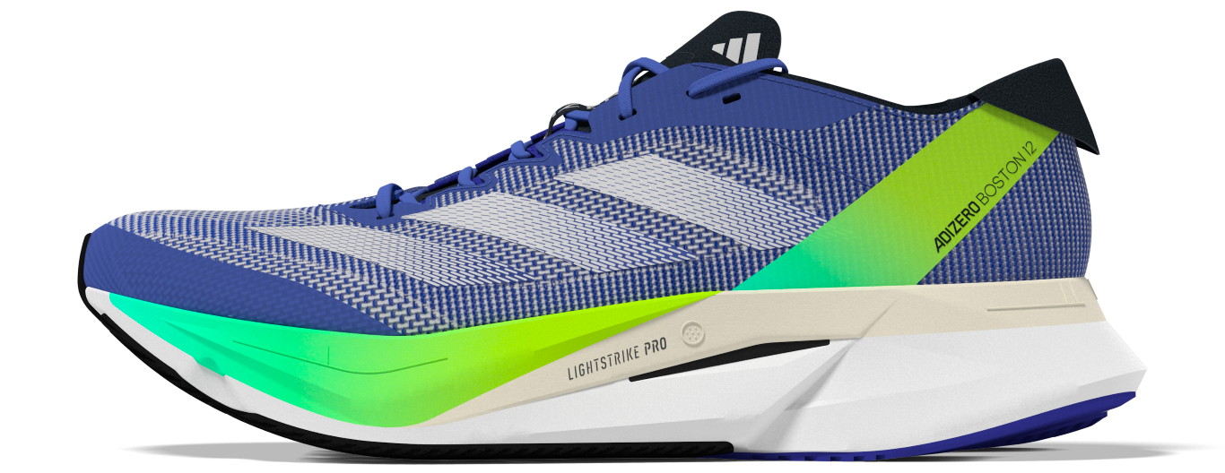 Adizero Boston 12 Shoes 4 / Cobalt Blue/Zero Met./Lucid Blue