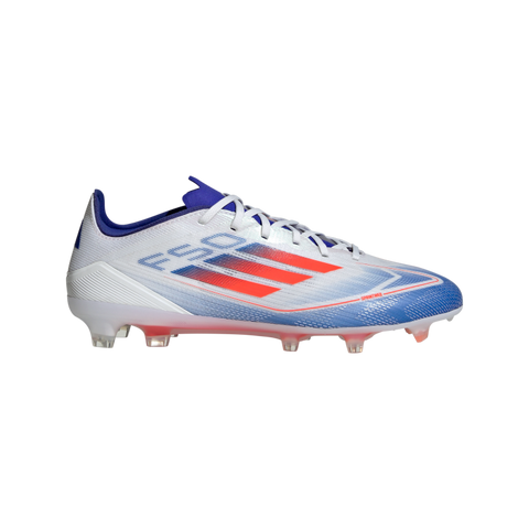 F50 Pro Firm Ground Boots 4 / Ftwr White/Solar Red/Lucid Blue