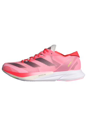 ADIZERO ADIOS 8 W 5 / Pink Spark/Aurora Met./Solar Red