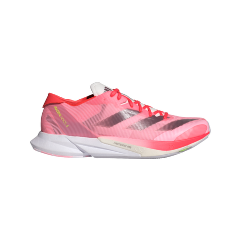 ADIZERO ADIOS 8 W 5 / Pink Spark/Aurora Met./Solar Red