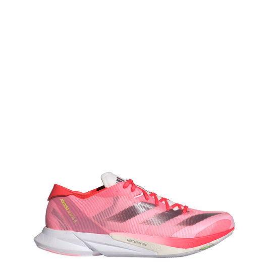 ADIZERO ADIOS 8 W 5 / Pink Spark/Aurora Met./Solar Red