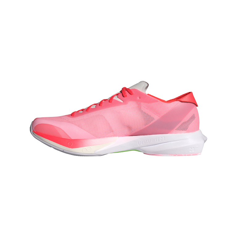 ADIZERO ADIOS 8 W 5 / Pink Spark/Aurora Met./Solar Red