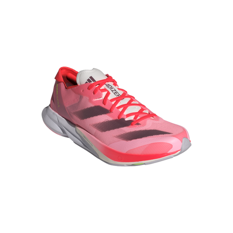 ADIZERO ADIOS 8 W 5 / Pink Spark/Aurora Met./Solar Red