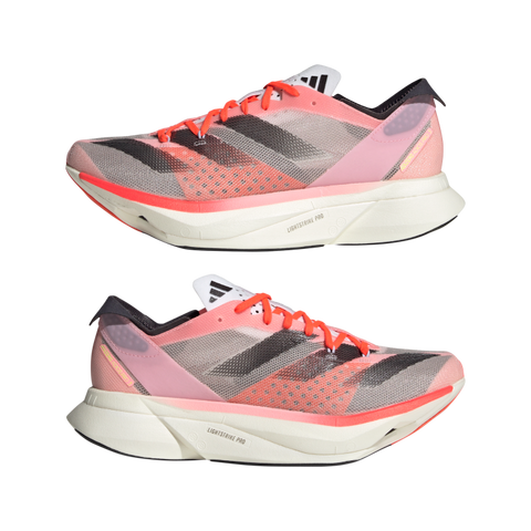 ADIZERO ADIOS PRO 3 Shoes 5 / Pink Spark/Aurora Met./Sandy Pink