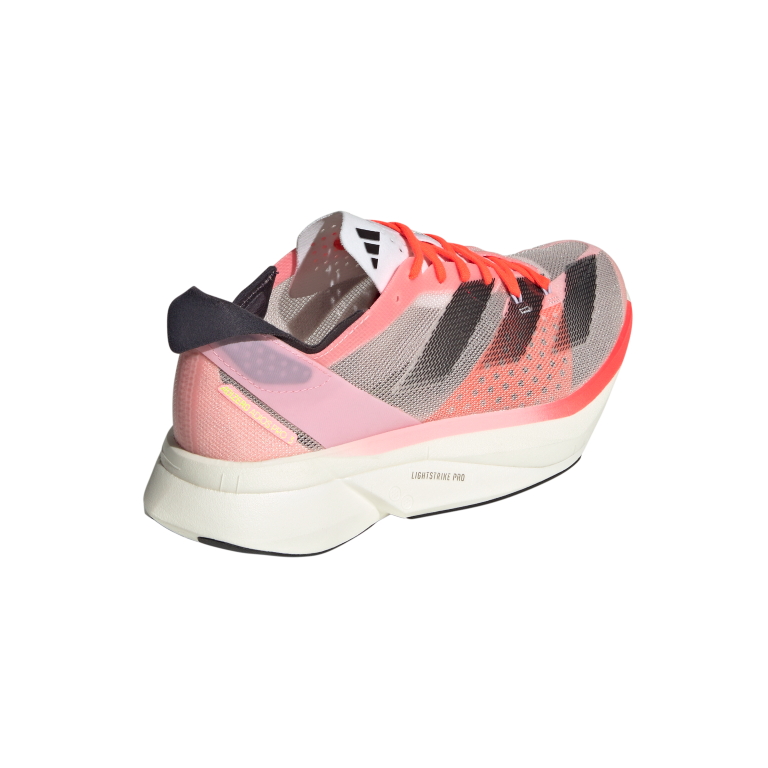 ADIZERO ADIOS PRO 3 Shoes 5 / Pink Spark/Aurora Met./Sandy Pink