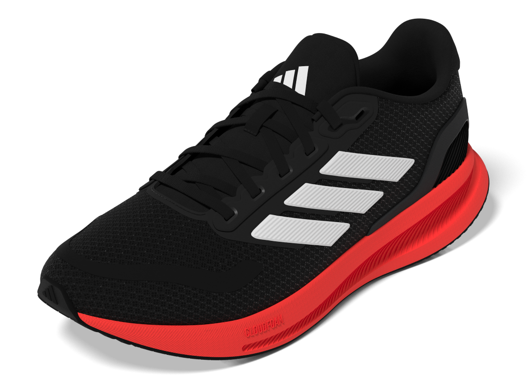 Runfalcon 5 Running Shoes 6 / Core Black/Ftwr White/Bright Red