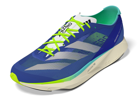 Adizero Takumi Sen 10 Shoes 7 / Cobalt Blue/Zero Met./Lucid Lemon