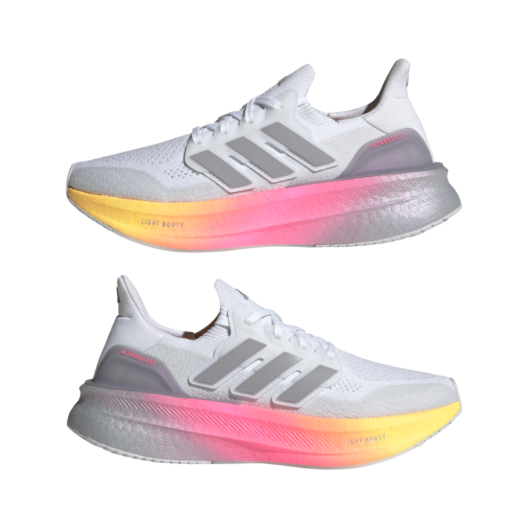 Ultraboost 5 Shoes 5 / Ftwr White/Glory Grey/Lucid Pink