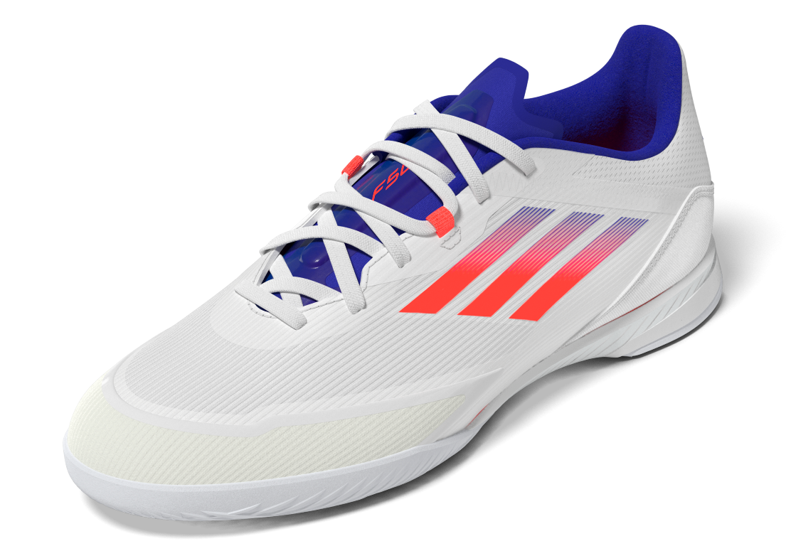 F50 League Indoor Boots 7 / Ftwr White/Solar Red/Lucid Blue