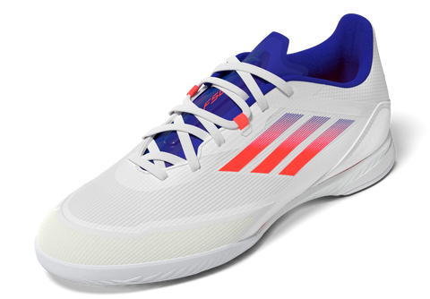 F50 League Indoor Boots 7 / Ftwr White/Solar Red/Lucid Blue