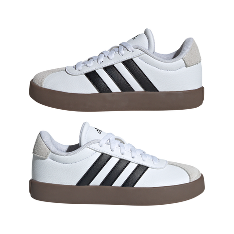 VL Court 3.0 Shoes Kids 1 / Ftwr White/Core Black/Grey One