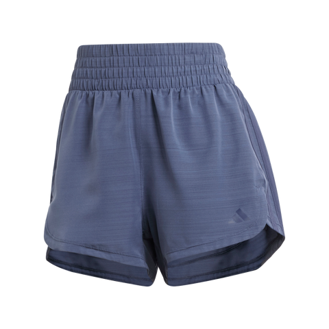 Pacer Training 3-Stripes Woven High-Rise Shorts 2XL3 / Shadow Navy/Shadow Navy