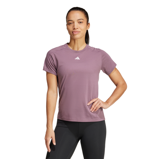 AEROREADY Train Essentials Minimal Branding Crewneck T-Shirt 2XL / Shadow Fig