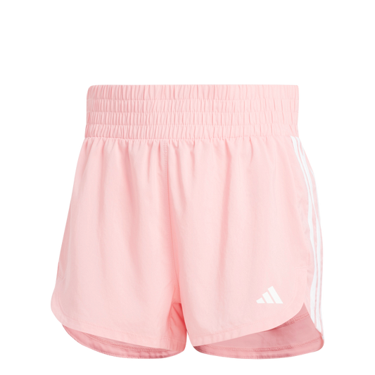 Pacer Training 3-Stripes Woven High-Rise Shorts 2XL3 / Semi Pink Spark/White