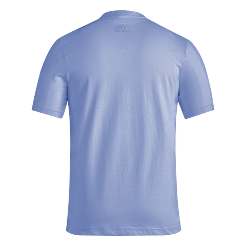 Essentials Single Jersey Linear Embroidered Logo T-Shirt 2XL / Blue Spark