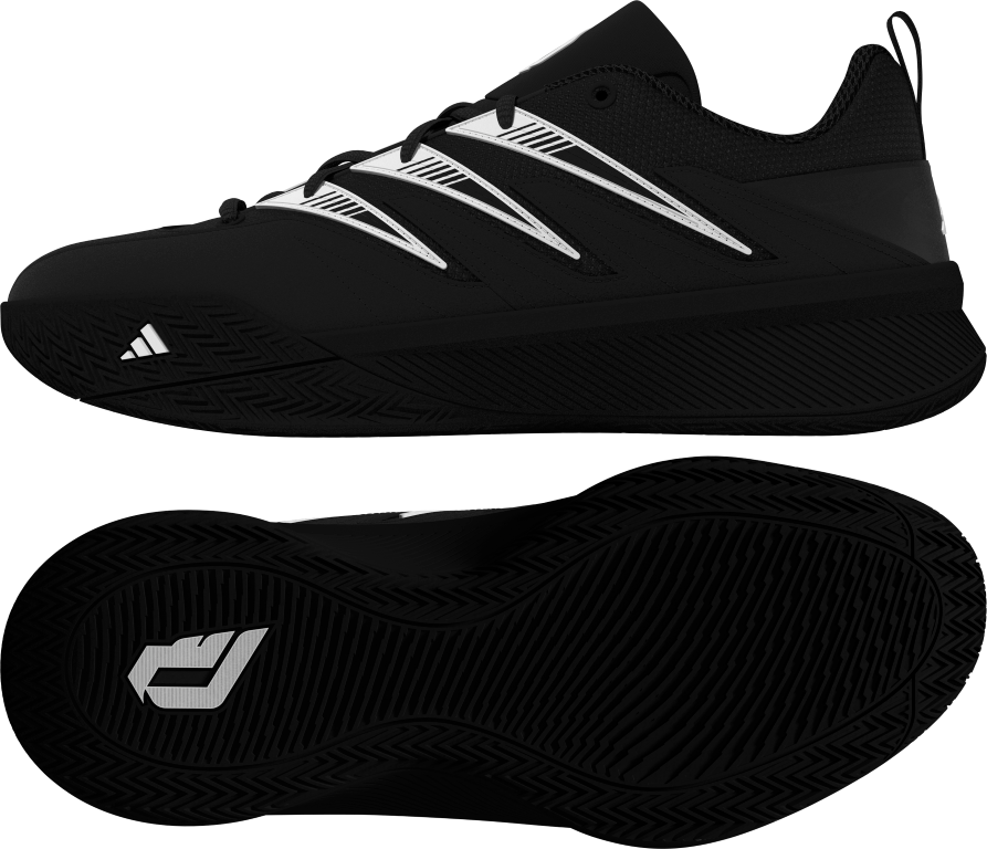 Lillard Dame Certified 2 Low Trainers 4 / Core Black/Ftwr White/Core Black