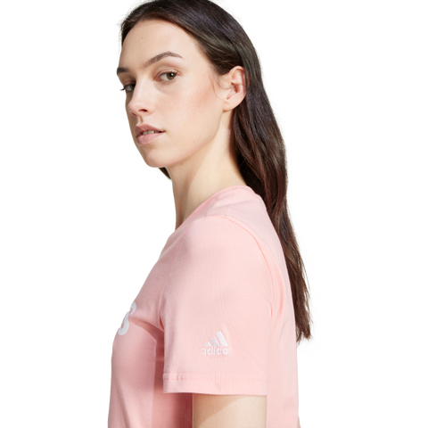 Essentials Slim Logo T-Shirt 2XL / Semi Pink Spark