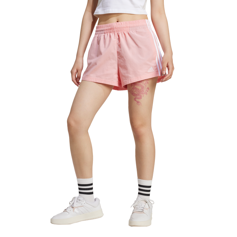 Essentials 3-Stripes Woven Shorts 2XL / Semi Pink Spark