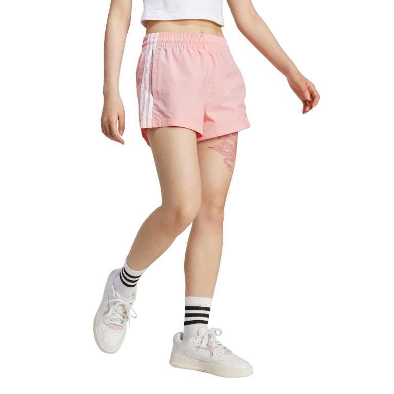 Essentials 3-Stripes Woven Shorts 2XL / Semi Pink Spark