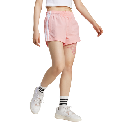 Essentials 3-Stripes Woven Shorts 2XL / Semi Pink Spark