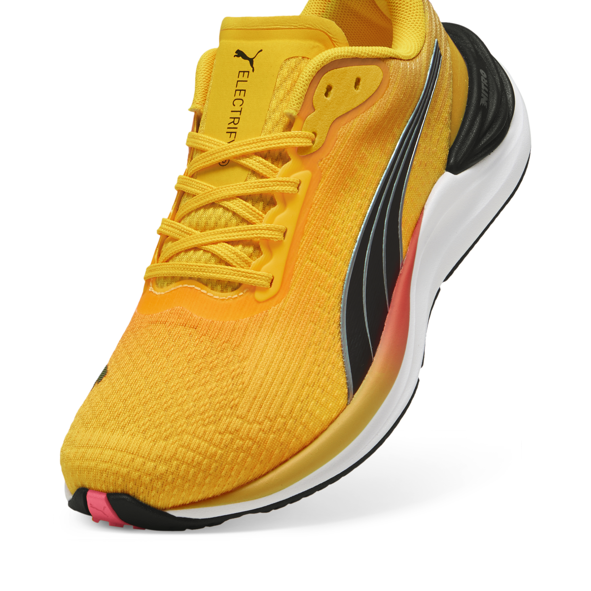 Electrify NITRO 3 Fade Jr 4 / Sun Stream-Sunset Glow-PUMA White