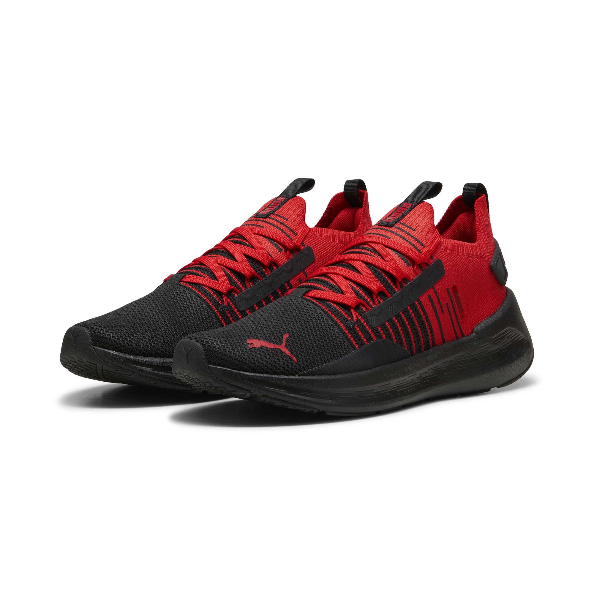 Softride Symmetry Fuzion 4 / PUMA Black-For All Time Red-PUMA White