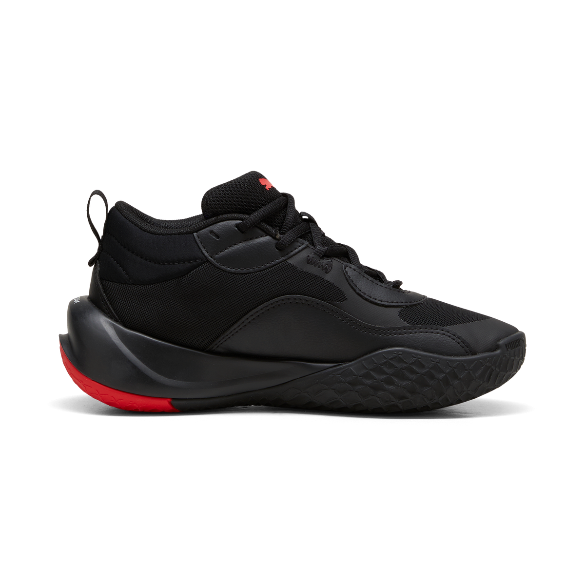 Playmaker Pro JR 4 / PUMA Black-For All Time Red