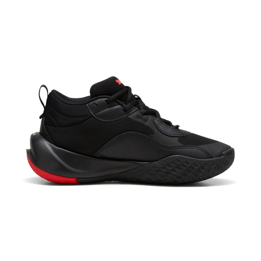 Playmaker Pro JR 4 / PUMA Black-For All Time Red