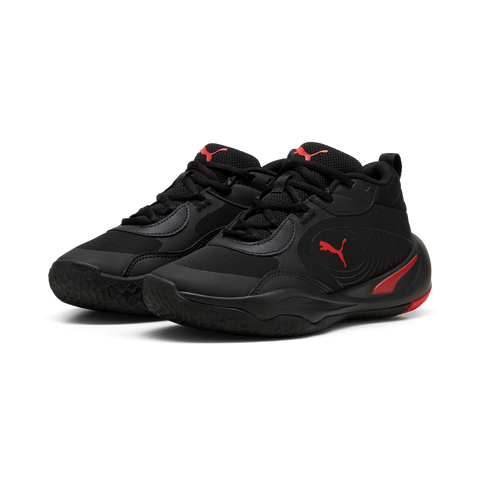 Playmaker Pro JR 4 / PUMA Black-For All Time Red