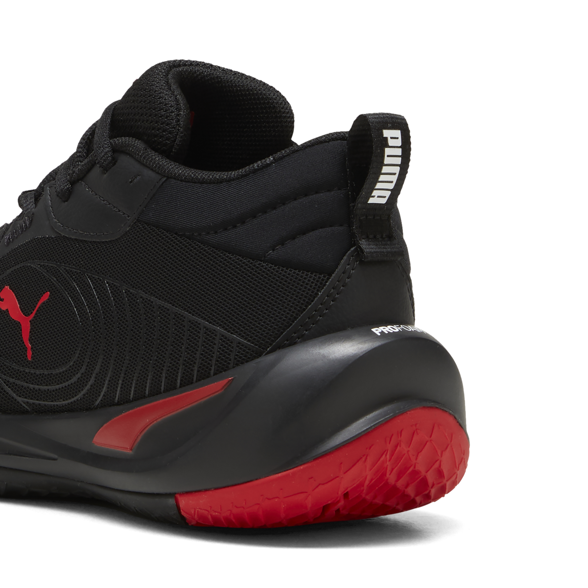 Playmaker Pro JR 4 / PUMA Black-For All Time Red