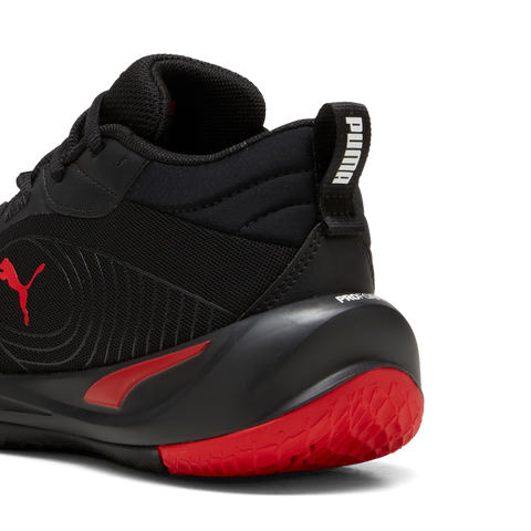 Playmaker Pro JR 4 / PUMA Black-For All Time Red